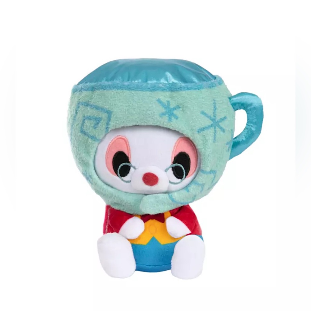 White Rabbit Disney Mini Mix-Its Plush – Mad Tea Party – Alice in Wonderland 6''